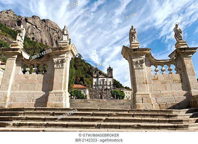 Nossa Senhora da Peneda Sanctuary, Peneda Geres National Park, Minho province, Portugal, Europe
