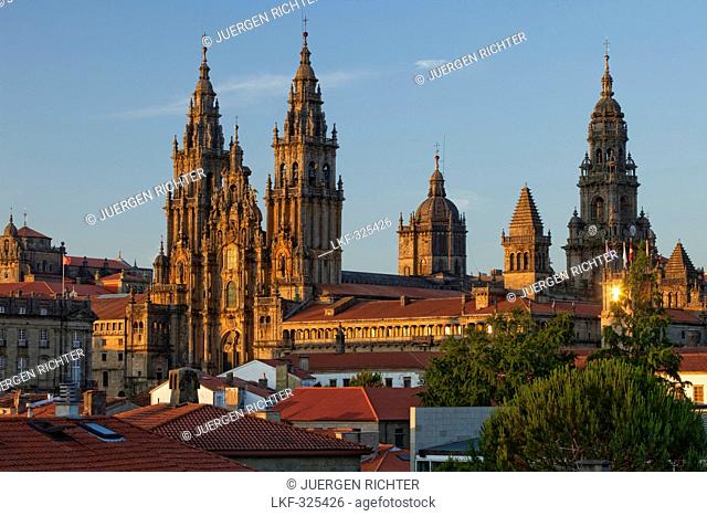 Cathedral of Santiago de Compostela, Camino Frances, Way of St. James, Camino de Santiago, pilgrims way, UNESCO World Heritage Site, European Cultural Route