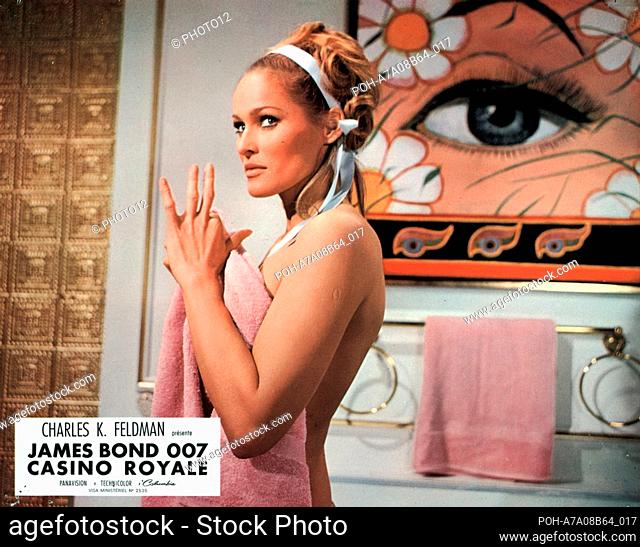 Casino Royale Year: 1967 UK / USA Ursula Andress  Director: Val Guest, Ken Hughes Restricted to editorial use. See caption for more information about...