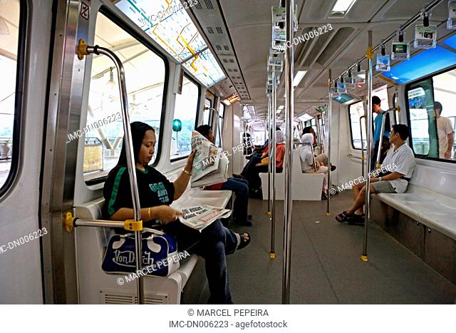 Malaysia, Kuala Lumpur, monorail