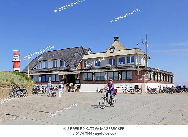 Heimliche Liebe Restaurant, Borkum Island, an East Frisian Island, Eastern Friesland, Lower Saxony, Germany, Europe