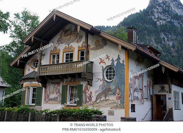 Rotäppchen Haus, Oberammergau, Bavaria, Germany