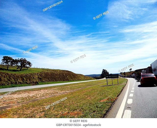 Southeast region; Highway Fernao Dias; Brazil