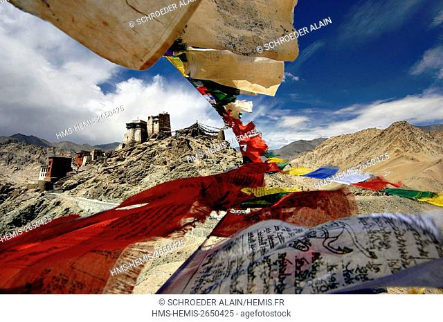 India, Jammu and Kashmir state, Ladakh Province, Leh, Leh Monastery Namgyal Tsemo Gompa