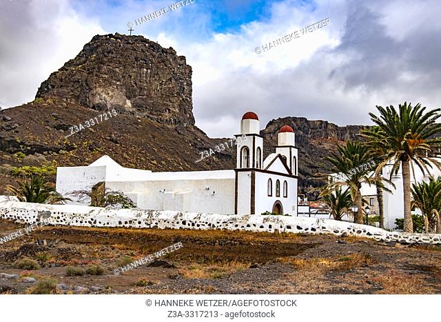 Parish church was builit in 1874, Agaete, Gran Canaria, Spain