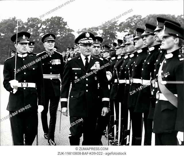 Aug. 08, 1981 - Top Sandhurst Cadet is a Gurkha: For the first time ever, a Gurkha soldier, Officer Cadet Bijay Kumar Rawat, 26