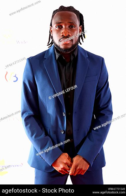 Genk's Joseph Paintsil pictured before the 2023 edition of the 'Gala of the Ebony Shoe' in Brussels, Monday 22 May 2023. The Ebony Shoe award is given to the...