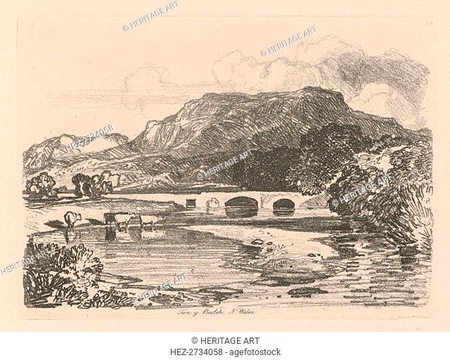 Liber Studiorum: Plate 14, Tan-y-Bwlch, Merionethshire, North Wales, 1838. Creator: John Sell Cotman (British, 1782-1842)