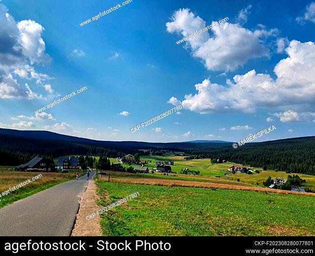 Mountain village Jizerka in the Jizera Mountains, Czech Republic, August 19, 2023. (CTK Photo/Marek Spilka)