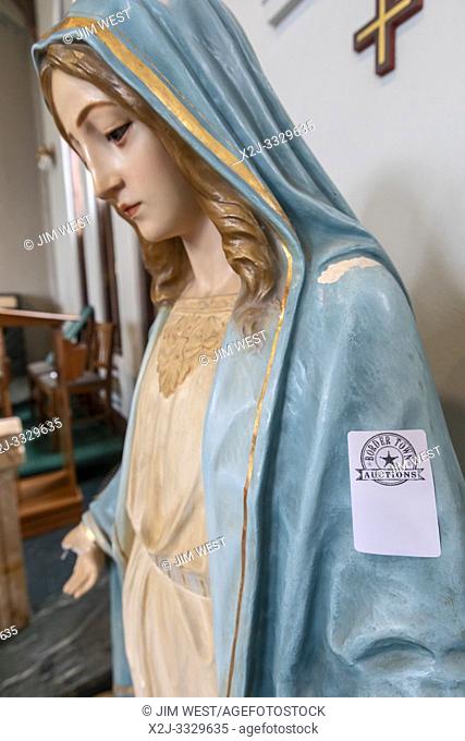 Fort Smith, Arkansas - Religious items and everyday objects were auctioned off at the St. Scholastica Monastery. The monastery is downsizing to a much smaller...