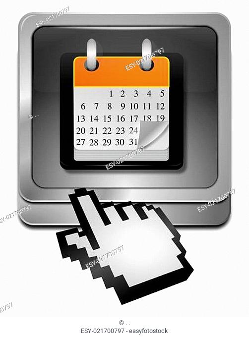 Calendar button with Cursor