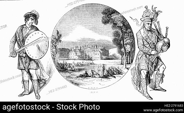 Dalkeith, the Duke of Buccleugh's, 1842. Creator: Stephen Sly