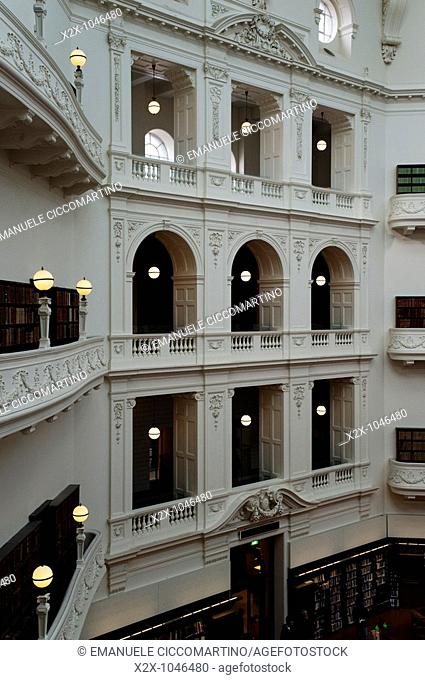 State Library of Victoria, main hall, Melbourne, Victoria, Australia