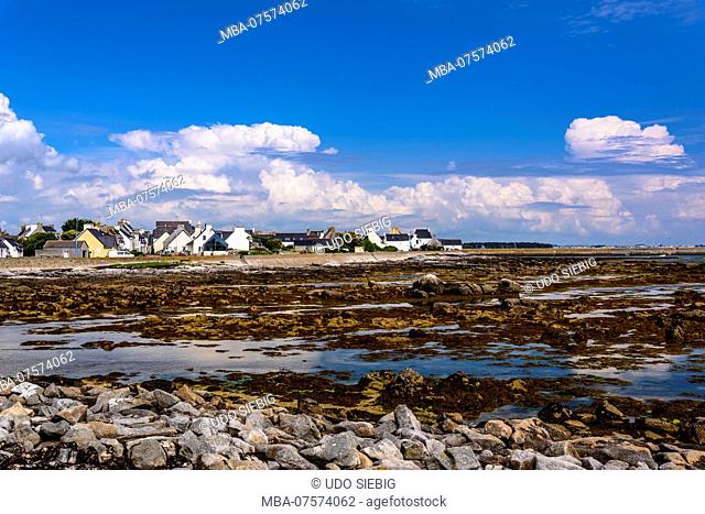 France, Brittany, FinistÃ¨re Department, Penmarc'h, view of KÃ©rity