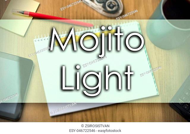 Mojito Light - business concept with text - horizontal image