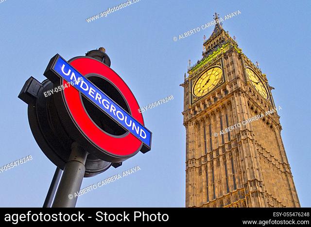 Big Ben, Elizabeth Tower, London, England, Great Britain, Europe