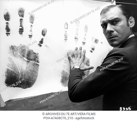 Indagine su un cittadino al di sopra di ogni sospetto  Investigation of a Citizen Above Suspicion Year : 1970 Italy Gian Maria Volontè  Director: Elio Petri