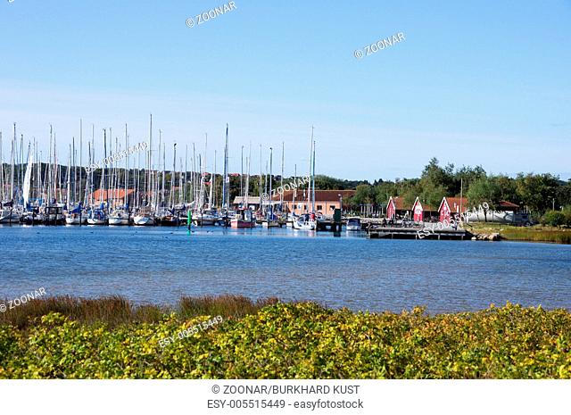 Marina of Heiligenhafen, Baltic Sea, Germany