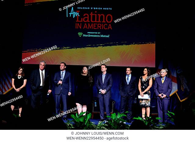 'I Am Latino In America' tour at Florida International University Featuring: Elizabeth Bejar, Dr. Pedro Jose Greer, Brent Wilkes, Gaby Pacheco, Jorge Plasencia