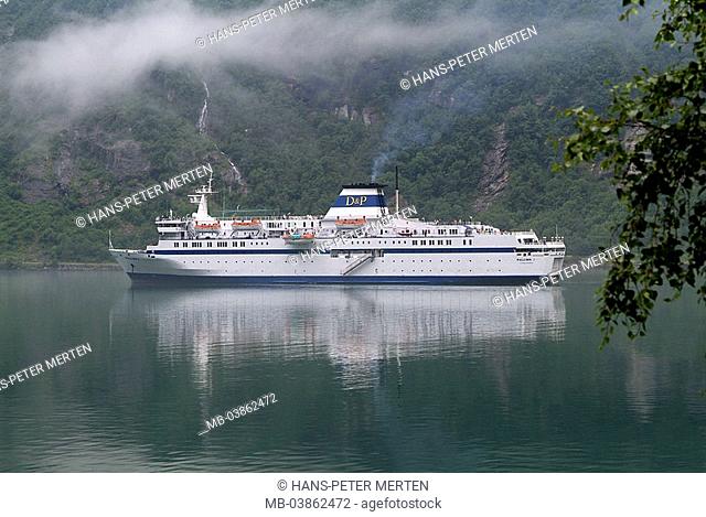 Norway, More og Romsdal, Geirangerfjord, cruise-ship, Paloma