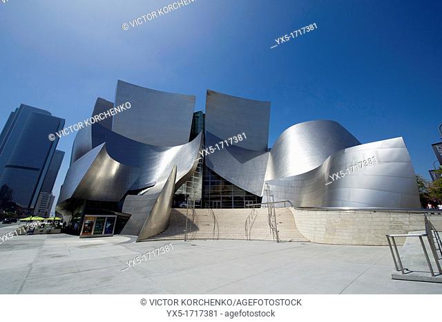 Walt Disney Concert Hall by Frank Gehry in Los Angeles