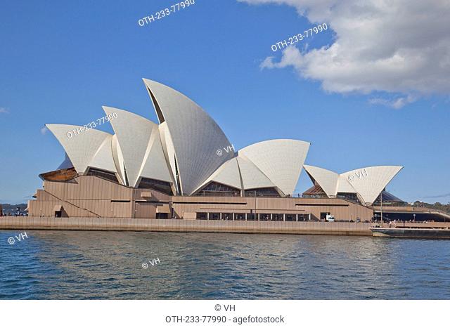 The Opera House, formally opened on 20/10/1973, a multi venue performing arts centre in Sydney, New South Wales, Australia