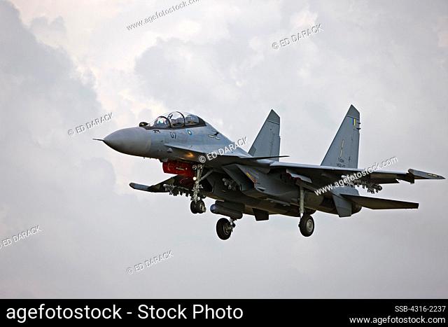 The Sukhoi SU-30 is a fourth generation military aircraft of Russian origin. It is a twin engine, two seat aircraft that utilizes thrust vectoring for extreme...