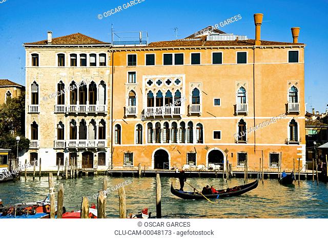 Cavalli-Franchetti Palace, Venice, Veneto, Italy, Western Europe