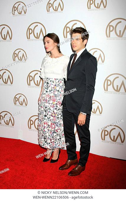 Producers Guild of America Awards 2015 Featuring: Keira Knightley, James Righton Where: Century City, California, United States When: 25 Jan 2015 Credit: Nicky...