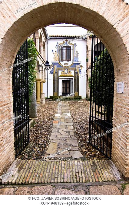 Souk courtyard in the Jewish Quarter - Cordoba - Andalucia - Spain - Europe