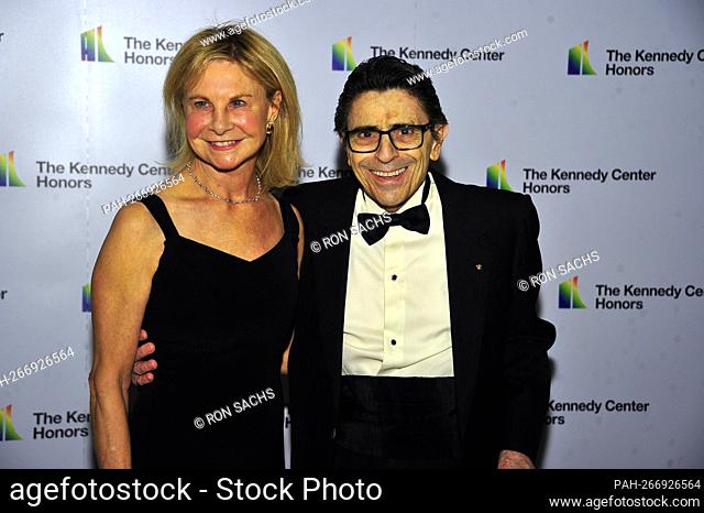 1997 honoree Edward Villella, right, and his wife, Linda, arrive for the Medallion Ceremony honoring the recipients of the 44th Annual Kennedy Center Honors at...