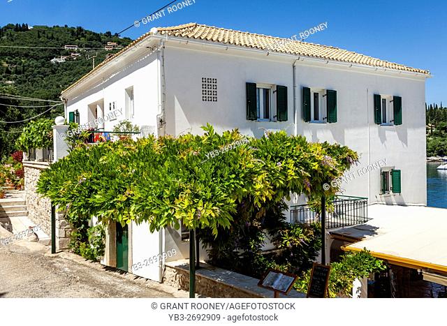 The White House ( Childhood Home of British Authors Gerald & Lawrence Durrell ) Kalami, Corfu Island, Greece