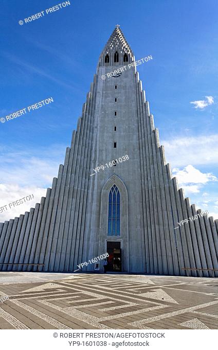 Hallgrimskirkja church, Rejyjavik, Iceland