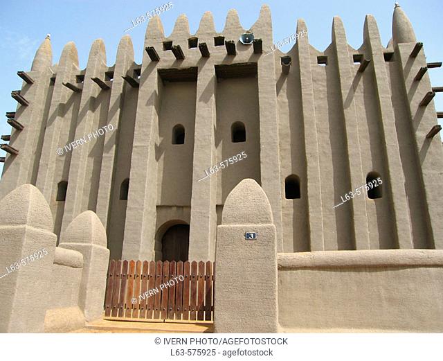 Mosque of Mopti. Mali