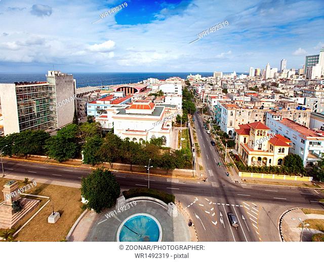 Cuba. Old Havana. Top view