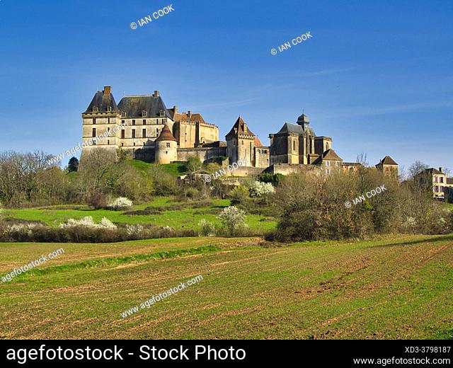 Chateau de Biron, Biron, Dordogne Department, Nouvelle-Aquitaine, France