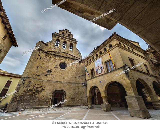 Sant Salvador convent, Horta de Sant Joan, Tarragona province, Catalonia, Spain