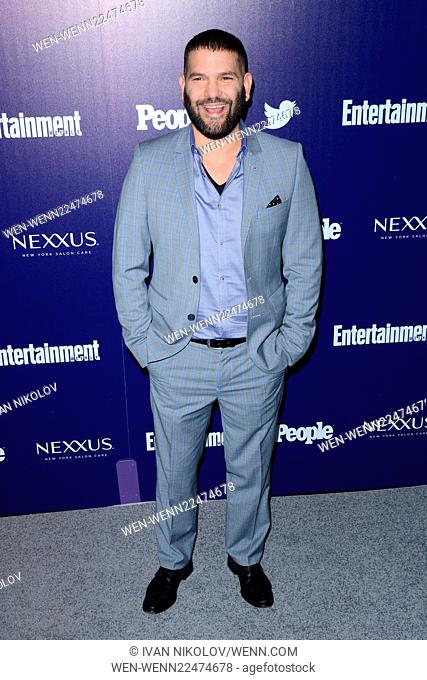 Entertainment Weekly And PEOPLE Celebrate The New York Upfronts - Arrivals Featuring: Guillermo Diaz Where: Manhattan, New York