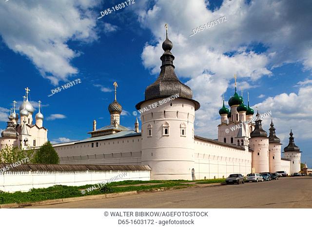 Russia, Yaroslavl Oblast, Golden Ring, Rostov-Veliky, Rostov Kremlin, West Gate