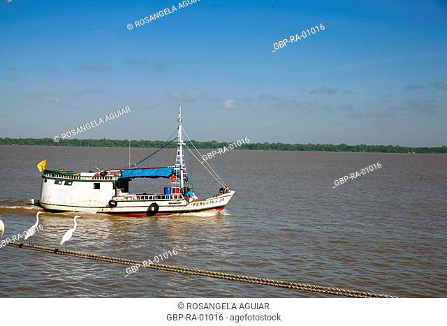 Boat, Belém, Pará, Brazil