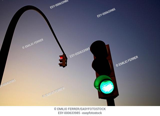 Traffic light Spain