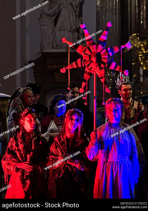 The Ukrainian Initiative of South Moravia holds a Christmas concert ""Old Ukrainian Christmas"" at St. Joseph Greek Catholic Church in Brno, Czech Republic