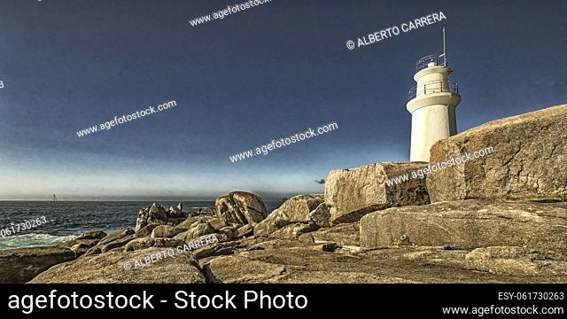 Muxia Lighthouse, The Lighthouse Way, Muxía, Costa da Morte, La Coruña, Galicia, Spain, Europe