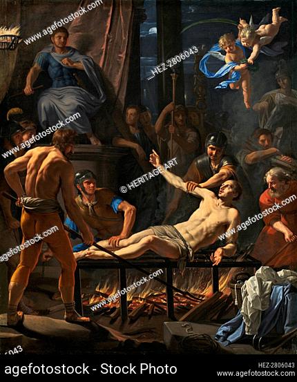 The Martyrdom of Saint Lawrence, c. 1660. Creator: Jean-Baptiste de Champaigne