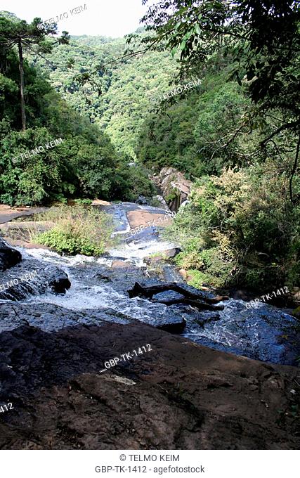 Waterfall, Caracol park, Gramado, Rio Grande do Sul, Brazil