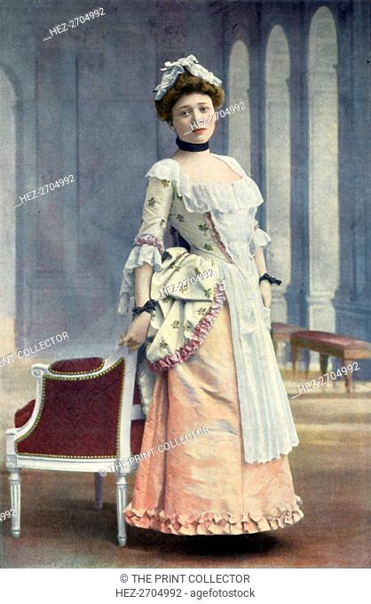 'Comedie-Francaise. Mlle. Marie Leconte. Role de Lisette. - Le Jeu De L'Amour Et Du Hasard', 1904. Creator: Unknown