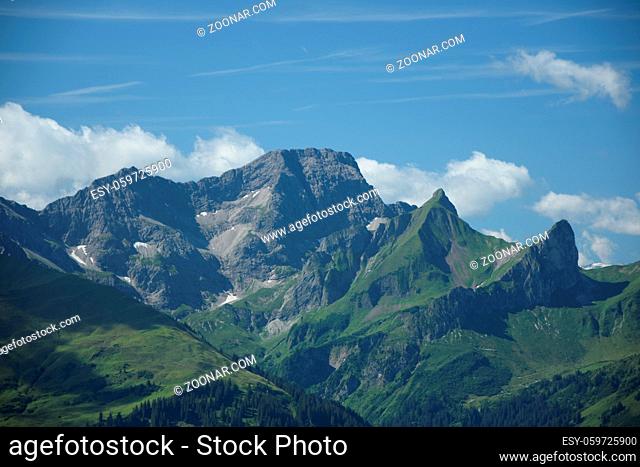 Diedamskopf, Zitterklapfen, bregenzerwald, vorarlberg, hochgebirge, gebirge, berg, berge, gipfel, alpen, österreich, landschaft, natur
