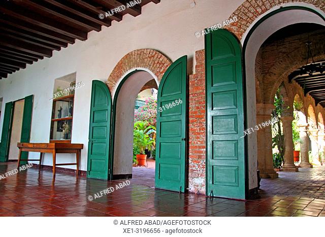 doors, Convent of Our Lady of Candelaria de la Popa, Cartagena de Indias, Colombia