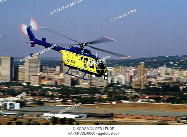 South African Police Helicopter, South Africa