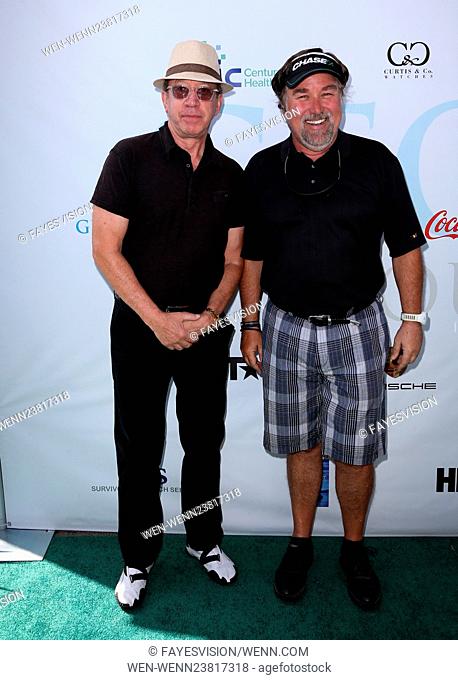 9th Annual George Lopez Celebrity Golf Classic held at the Lakeside Golf Club Featuring: Tim Allen, Richard Karn Where: Burbank, California